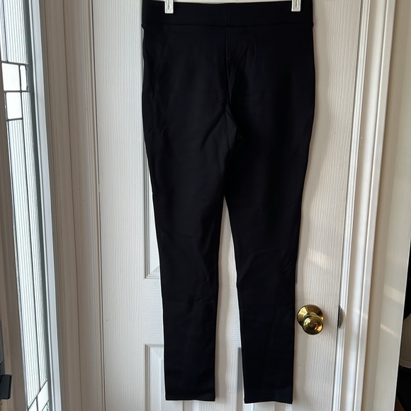 PARASUCO Ladies Med Black Pull on Pants with leather faux pockets NEW with Tag - Picture 4 of 5